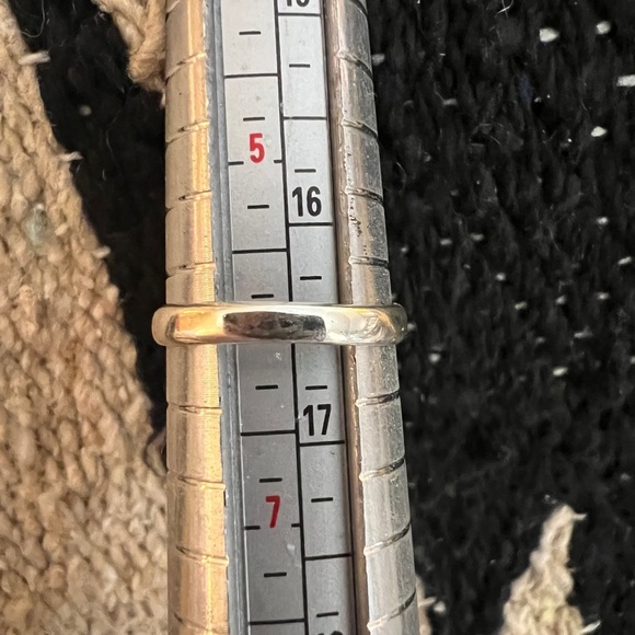 ❤️ Mystic Topaz Teardrop Sterling Silver Bohemian Ring Size 6 - Picture 12 of 16